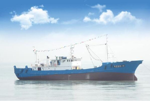 150ft/46m Steel Deep Sea Stern Trawler Fishing Ship with Freezer