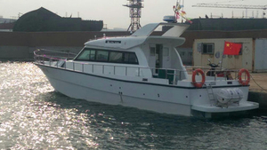 Grandsea 52ft Deep Sea Fiberglass Cabin Fishing Boat with Diesel Engine for Sale