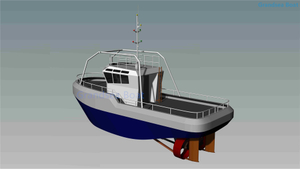 Grandsea Offshore Use 16m 1600hp Steel Tug Boat for Sale