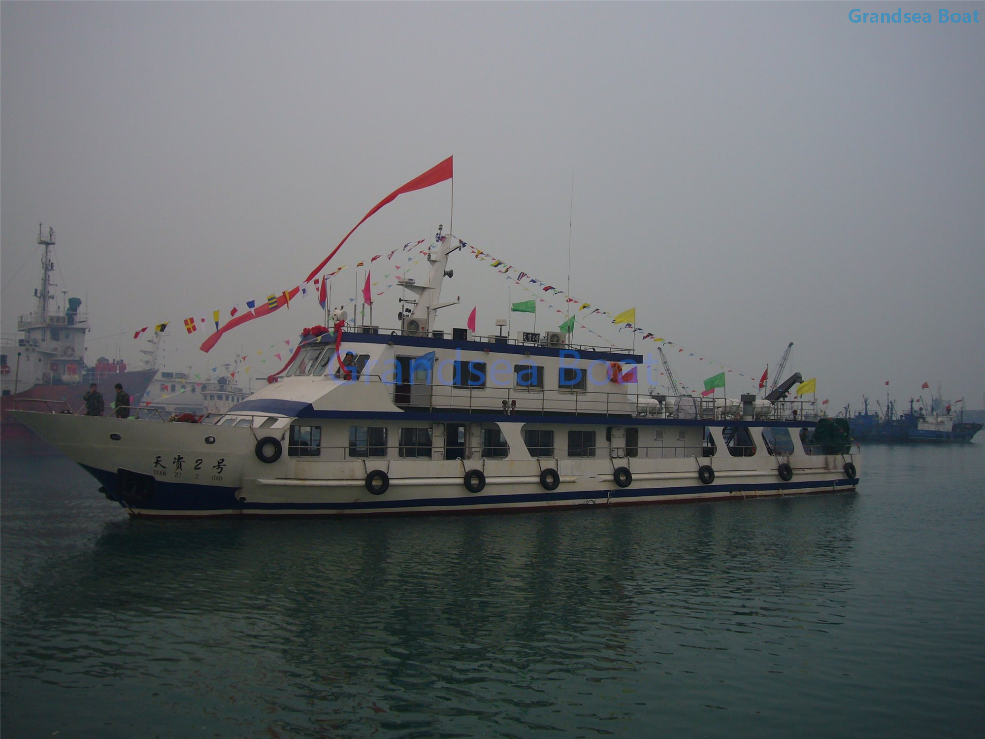 36m 200persons Steel Hull Passenger Ferry Ship for Sale
